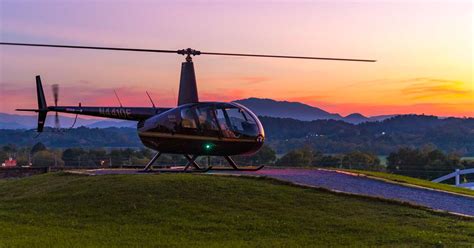 Helicopter rides pigeon forge - Scenic Helicopter Tours offer an array of tours and pricing for your once-in-a-lifetime flight. Established in 1972, they are a second-generation family-owned business. …